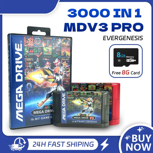Megadrive genesis 3000 md - 1,