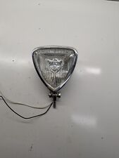 Motorcycle Triangle Headlight Chrome Chopper Bobber Harley Davidson 1960-2025