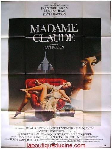 Madame claude affiche cinéma - madame,