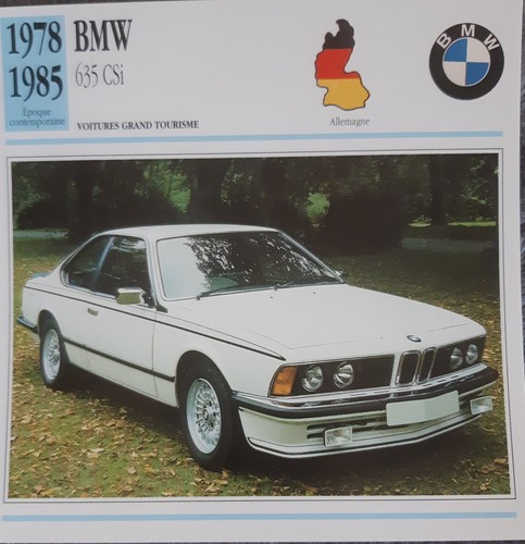 Bmw 635 csi 1978 1985 - csi, "
