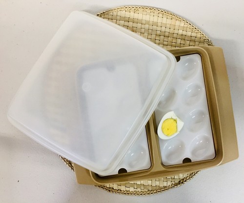 Vtg tupperware deviled egg - tupperware,
