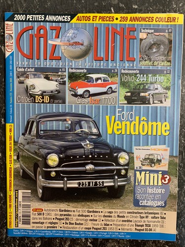 Magazine gazoline 172 ford - magazine, n°172