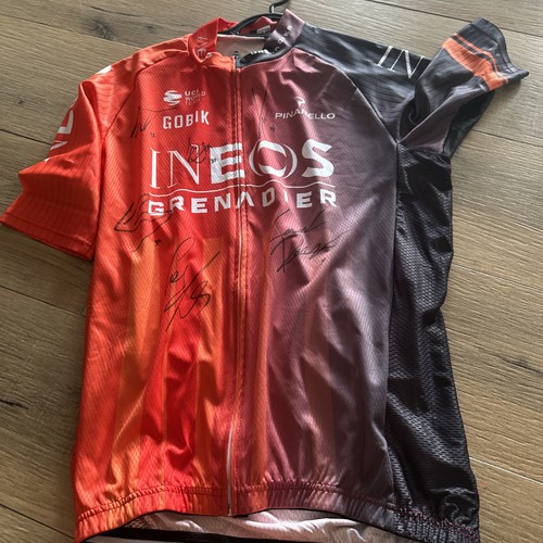 Maillot ineos dédicace - dédicace, tour