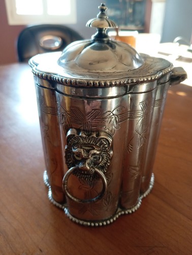 Pot biscuit ancien - biscuit,
