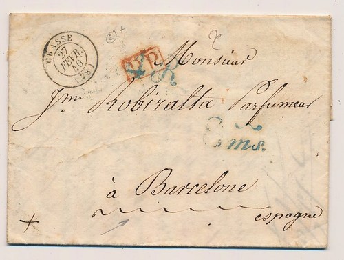 Lettre parfumerie grasse - lettre, var
