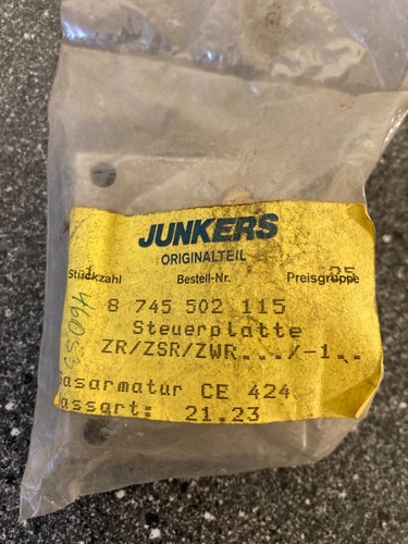 Junkers bosch boiler control - boiler,