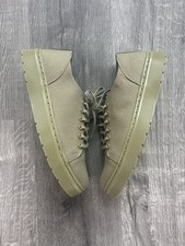 Dr. Martens Dante Canvas Muted Olive Green Sneakers Men's 9 Women's 10 NEW