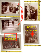 No. 5 photos from 1900ca - Wedding between Nobles - (4 photos are on cardboard, 1 no)