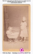 FILLETTES & PETIT LANDAU ANCIEN, CDV SEYWERT à SAINTE-MARIE, ALSACE   -FF22