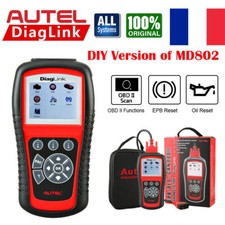Scanner Autel OBD2 DiagLink MD802 Outil de diagnostic de voiture ABS SRS EPB OIL