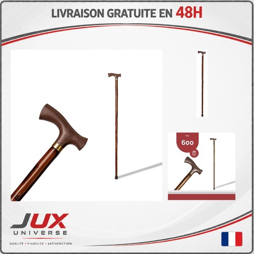 Canne bois marron avec - en,