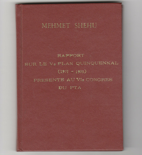 Vè plan quinquennal 1971 - plan, (1971