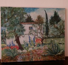 Tableau signé  Paysage