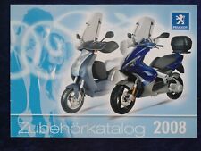 Peugeot Accessories Brochure 2008 Ludic Jet Force TKR Speedfight Vivacity Satelis