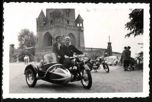 Photographie moto avec
