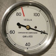 DUCATI BEVEL SINGLE 250, 350, 450 REVCOUNTER VEGLIA MADE IN SPAIN CONTAGIRI.