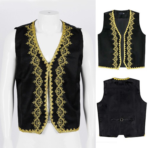 Mens victorian vest jacket - vest,