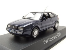 Volkswagen Corrado G60 1990 Blue Meta 1/43 Norev VW Corrado