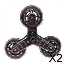 2X Roulette de chariot à roue