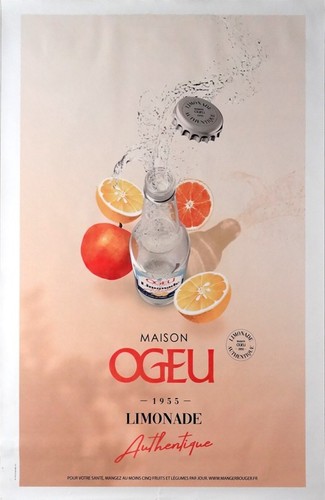Affiche publicitaire roulée - publicitaire,