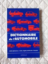 Dictionnaire de l'automobile -