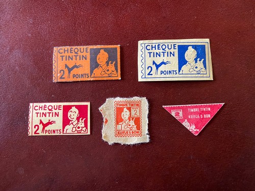 Lot point chèque timbre - point,