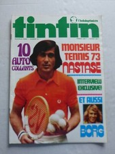 TINTIN L'HEBDOPTIMISTE n° 51 NASTASE + BORG  + AUTO COLLANTS