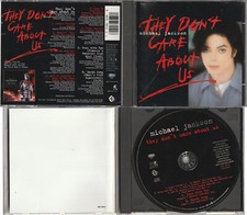Michael Jackson THEY DON'T CARE ABOUT US CD Maxi Multimedia Collector USA 1996