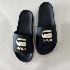 G-Star Raw Men's Cart-III BSC Slides Sandals Logo Navy/White Size 41