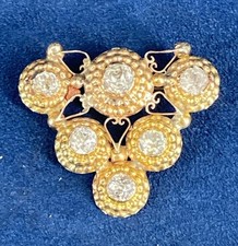 Broche ancienne or 18K XVIIIe