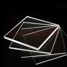 12'' x 12'' x 1/3'' Transparent Acrylic Plexiglass Sheet Replacement Glass Plate