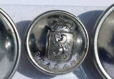 BELGIUM UNIFORM BUTTON - BRABANT - CROWN COAT OF ARMS - BELGIAN - 18mm RARE BUTTON
