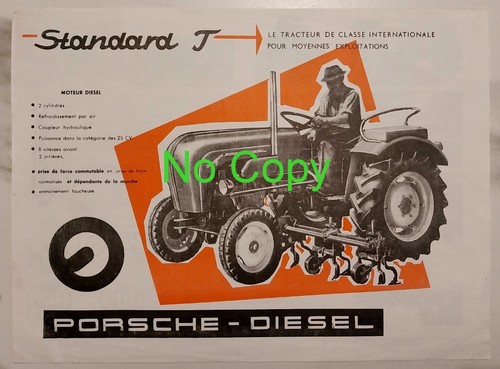 Tracteur porsche - tracteur,