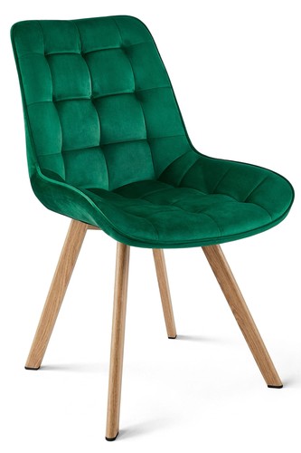 Fauteuil soria velours vert - soria,