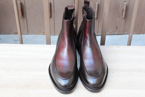 Chaussure boots santoni cuir - boots,