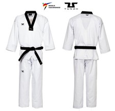 Dobok Uniforme Cou Noir Tusah