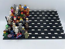 Showcase stand for 90 LEGO minifigures l black l for IKEA Kallax l display