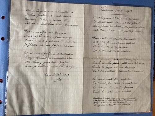 J698 guerre manuscrit - j698-guerre,