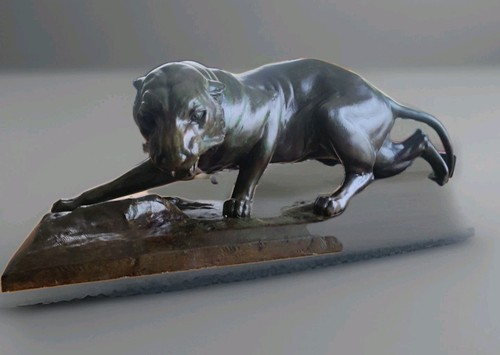 Grande sculpture bronze - en,