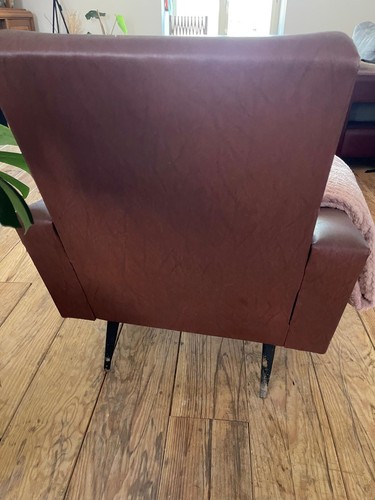 Fauteuil vintage rétro en - fauteuil,