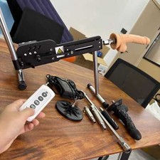 Automatic Sex Machine with 7Attachments Fuck-Machine Thrusting Dildo Masturbate