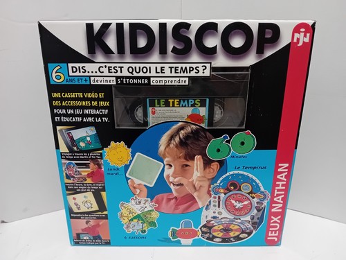 Jeu vintage kidiscop - jeu, temps