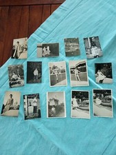 Special pin-up-fashion-models-lot of 14 old photos 1950/1960/1970