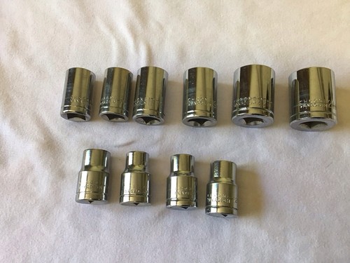 Lot douilles chrome - lot, de