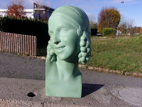 Rare buste femme - buste,