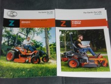 Kubota Z Zero Turn Mower Brochures ( 25517 )