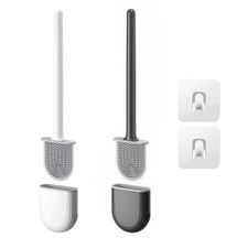 2 Pcs Brosse WC Silicone