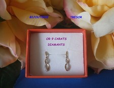 *** BOUCLES D’OREILLES OR 9
