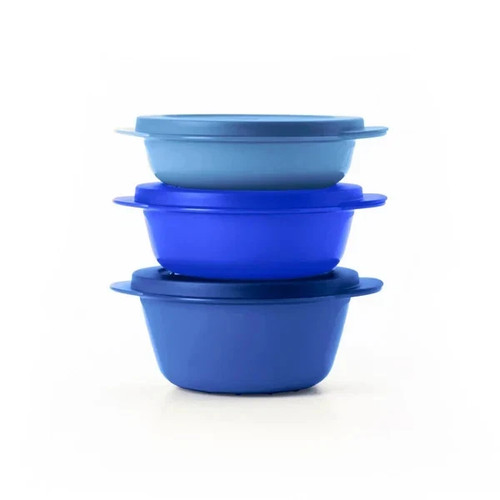 Tupperware crystal wave round - crystal,