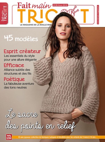Fait main tricot sacre - tricot, le